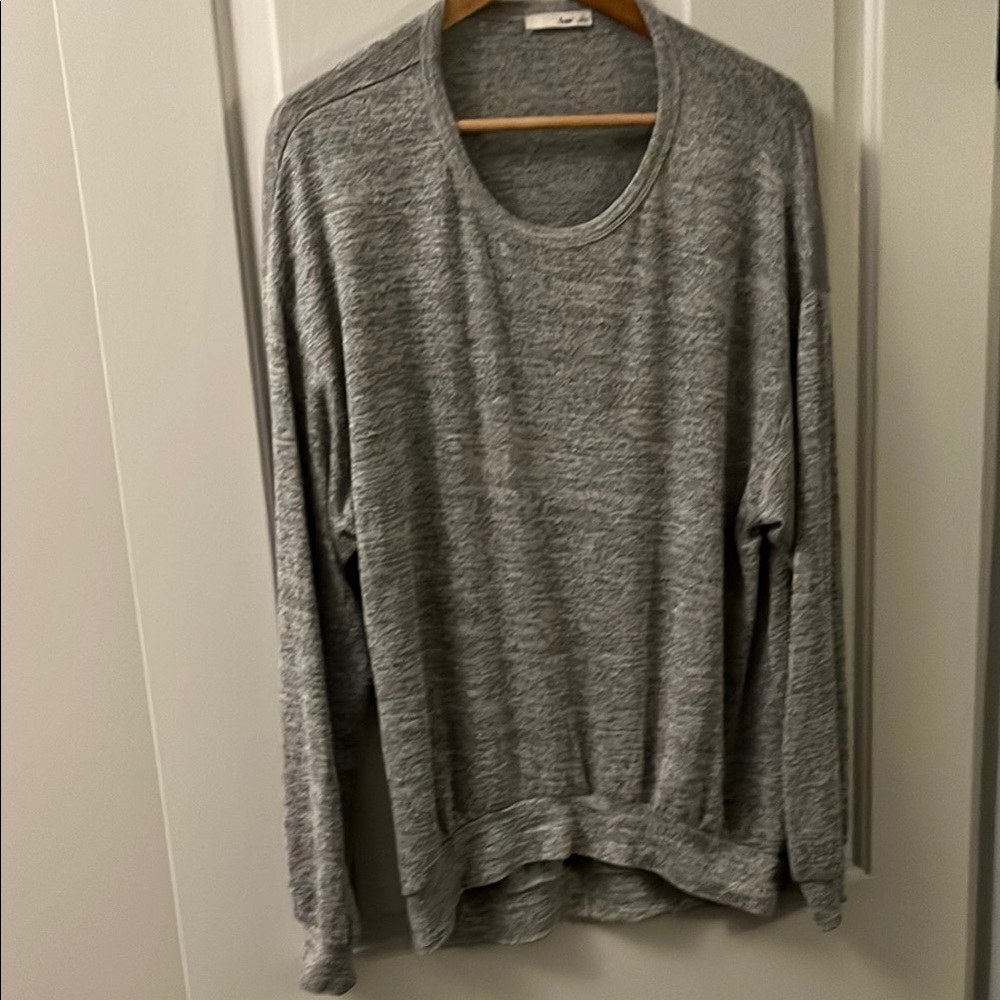 Gray Long Sleeve Sweater